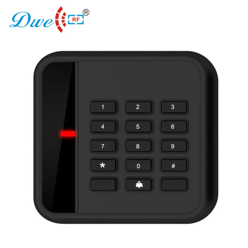 Цифровая система DWE CC считыватель карт доступа wiegand rfid электронный бирок черный