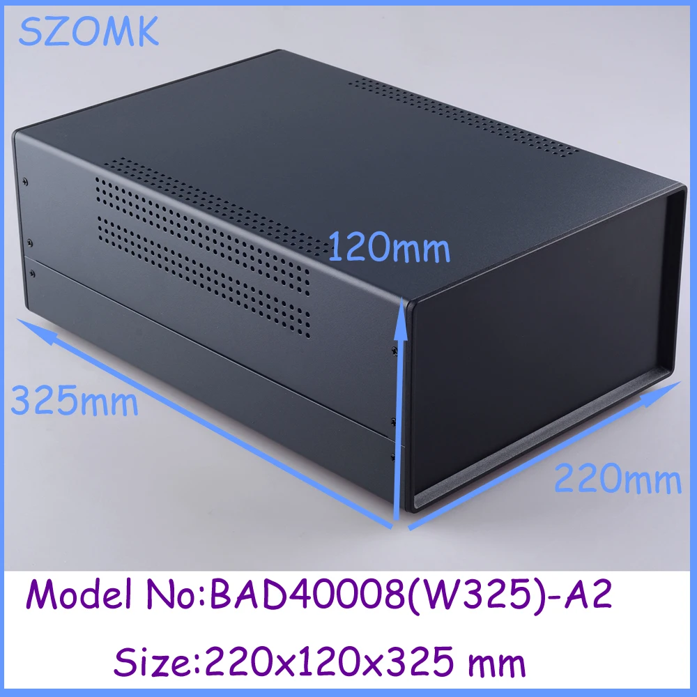 (1pcs)220x120x325mm metal enclosure switch box diy iron electronics box instrument case housing case for pcb extrusion enclosure
(1pcs)220x120x325mm metal enclosure switch box diy iron electronics box instrument case housing case for pcb extrusion enclosure