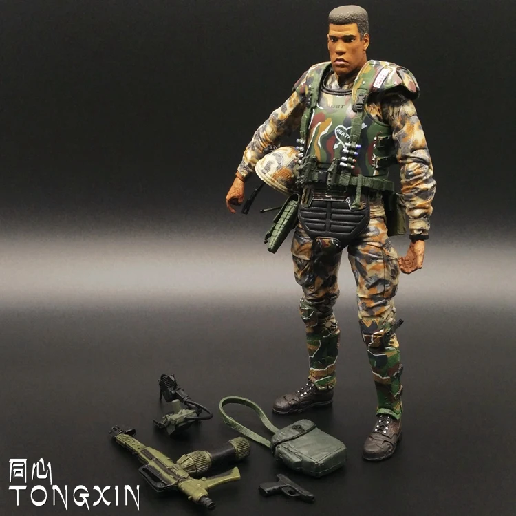 Cartoon characters toys 7 inch heteromorphic alien mercenary US soldier mobile doll model action figure NECA
Cartoon characters toys 7 inch heteromorphic alien mercenary US soldier mobile doll model action figure NECA