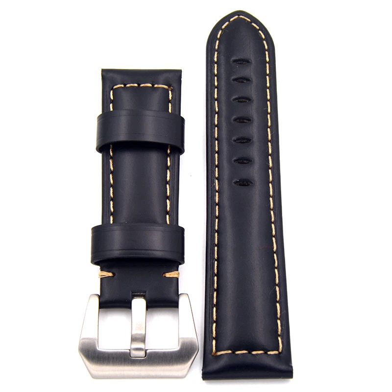The New special offer Genuine Leather Watch Band 22MM 24MM Watch Strap black Retro Watchband Watches Accessories Free shipping 
The New special offer Genuine Leather Watch Band 22MM 24MM Watch Strap black Retro Watchband Watches Accessories Free shipping