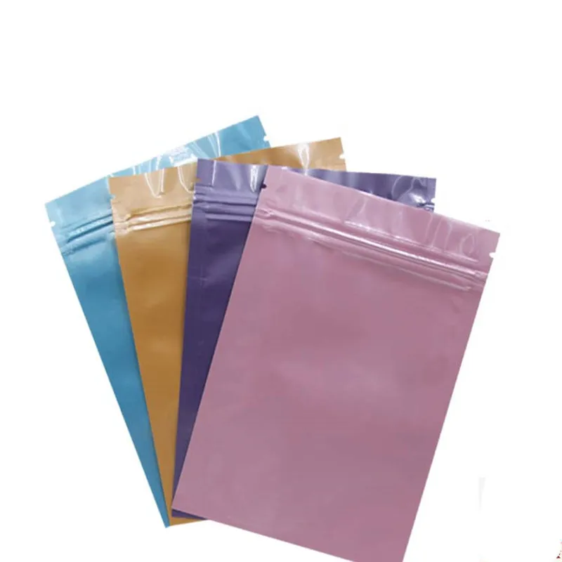 150Pcs/Lot Pink / Blue / Color Aluminum Foil Plastic Ziplock Pack Bag Flat Moisture-proof Zipper Package With Tear Notch
150Pcs/Lot Pink / Blue / Color Aluminum Foil Plastic Ziplock Pack Bag Flat Moisture-proof Zipper Package With Tear Notch
