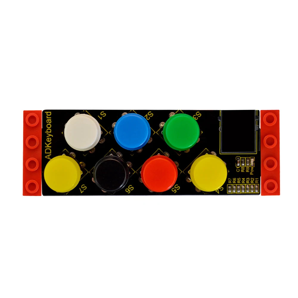 Kidsbits Building Blocks RJ11 6P6C 7-Bit Button AD Keyboard Module For Arduino STEM Education
Kidsbits Building Blocks RJ11 6P6C 7-Bit Button AD Keyboard Module For Arduino STEM Education