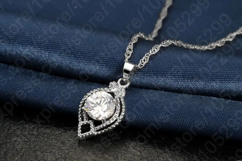 Popular Female Women Wedding Jewelry Sets 925 Sterling Silver Pendant Necklace Drop Earring Crystals Engagement Bijoux
Popular Female Women Wedding Jewelry Sets 925 Sterling Silver Pendant Necklace Drop Earring Crystals Engagement Bijoux