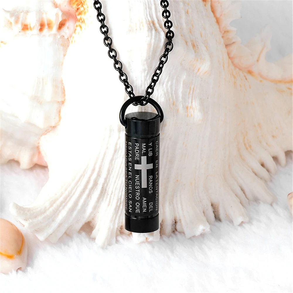 Stainless steel Ashes Holder Keepsake Openable cylinder Cremation urn Pendant Jewelry Gift for Love
Stainless steel Ashes Holder Keepsake Openable cylinder Cremation urn Pendant Jewelry Gift for Love