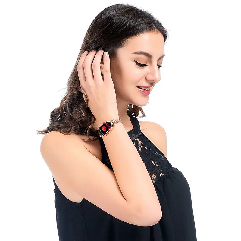 Women Smart Bracelet Watch Woman Heart Rate Monitor Calorie Pedometer Sport Watch Ladies Waterproof Intelligent Watch For Women
Women Smart Bracelet Watch Woman Heart Rate Monitor Calorie Pedometer Sport Watch Ladies Waterproof Intelligent Watch For Women