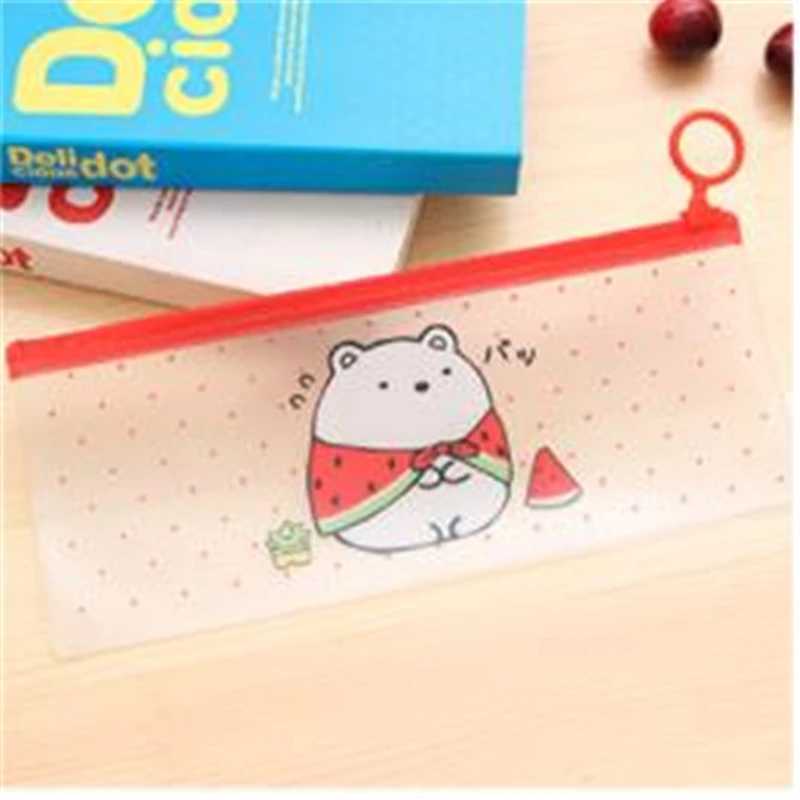 1 Pcs Transparent Kawaii Cartoon Portable Pencil Bags Stationery Storage Office School Supplies Organizer Pencil Cases
1 Pcs Transparent Kawaii Cartoon Portable Pencil Bags Stationery Storage Office School Supplies Organizer Pencil Cases