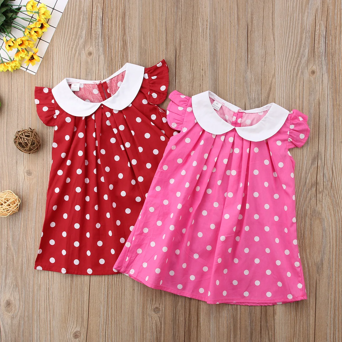 Princess Baby Girls Dot Red Dress Peter pan collar Newborn Baby Girls Patry Birthday Dress 2019 New
Princess Baby Girls Dot Red Dress Peter pan collar Newborn Baby Girls Patry Birthday Dress 2019 New