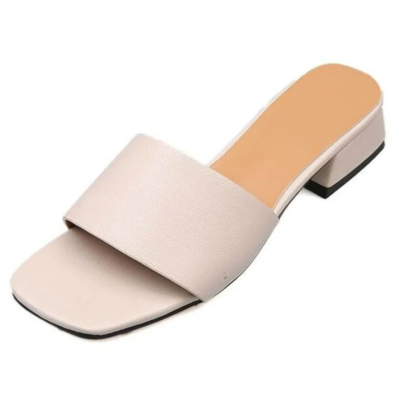 Concise Women's Mules Sandals 2019 Summer Thick Heel Women Slippers Open Toe Beach Slides Slip On Plus Size WSL550
Concise Women's Mules Sandals 2019 Summer Thick Heel Women Slippers Open Toe Beach Slides Slip On Plus Size WSL550