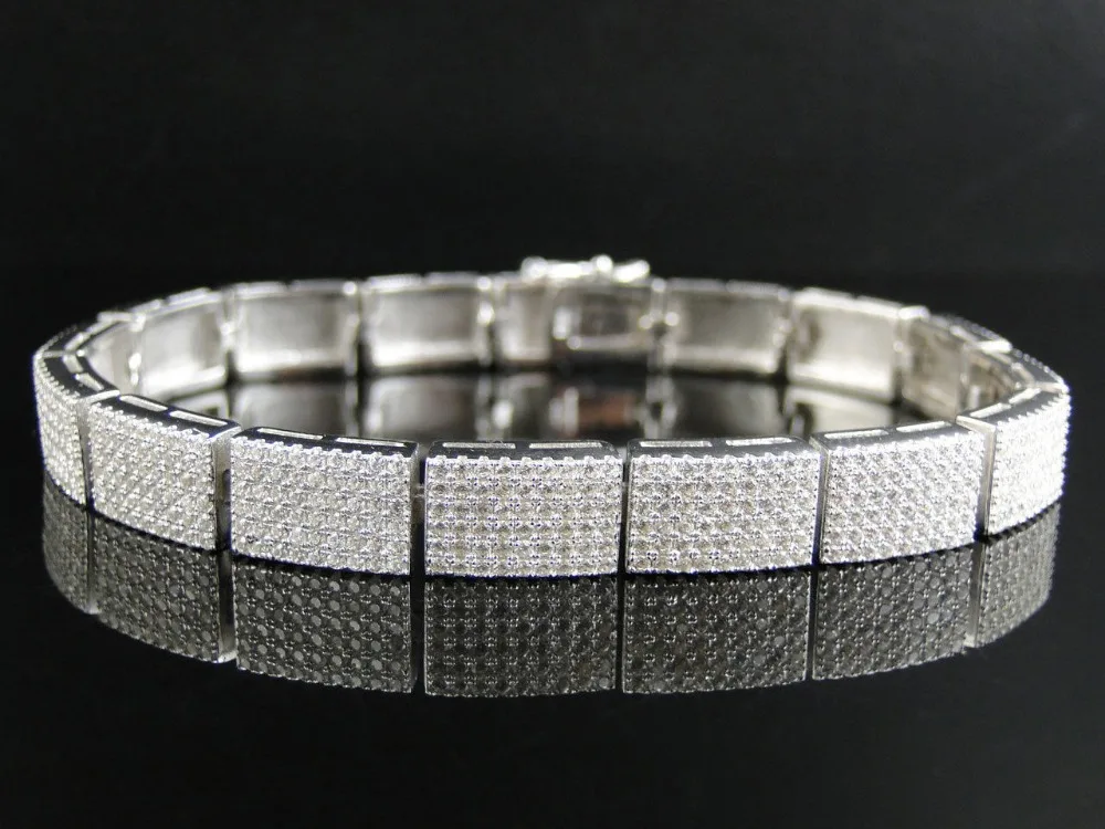 Hip hop Men Bracelet Silver color Gold color Iced Out 5 Row CZ Bracelet Chain Clear Simulated CZ Bracelet Women 21cm
Hip hop Men Bracelet Silver color Gold color Iced Out 5 Row CZ Bracelet Chain Clear Simulated CZ Bracelet Women 21cm