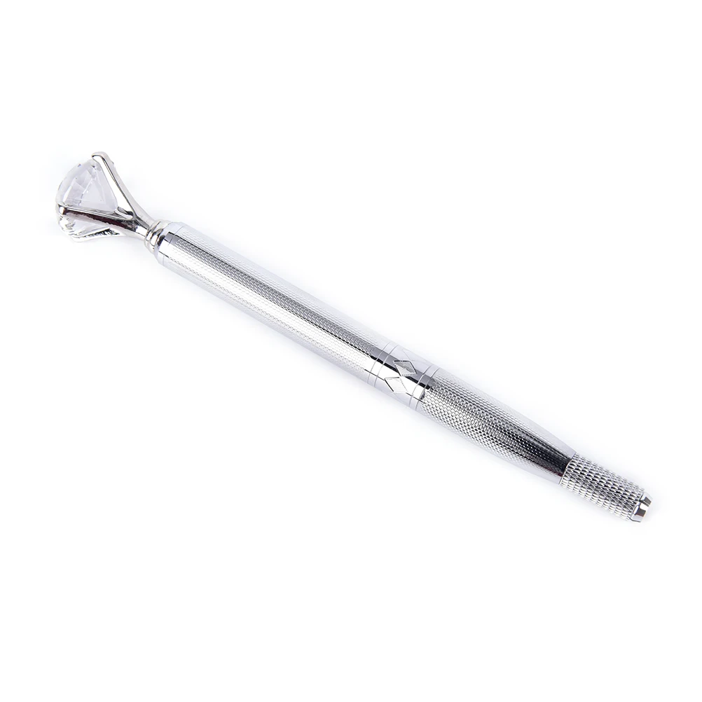 Crystal Diamond Eyebrow Manual Pen Microblading Tattoo Machine For Permanent Makeup 3D Eyebrow Lip Embroidery Length 15.5cm
Crystal Diamond Eyebrow Manual Pen Microblading Tattoo Machine For Permanent Makeup 3D Eyebrow Lip Embroidery Length 15.5cm