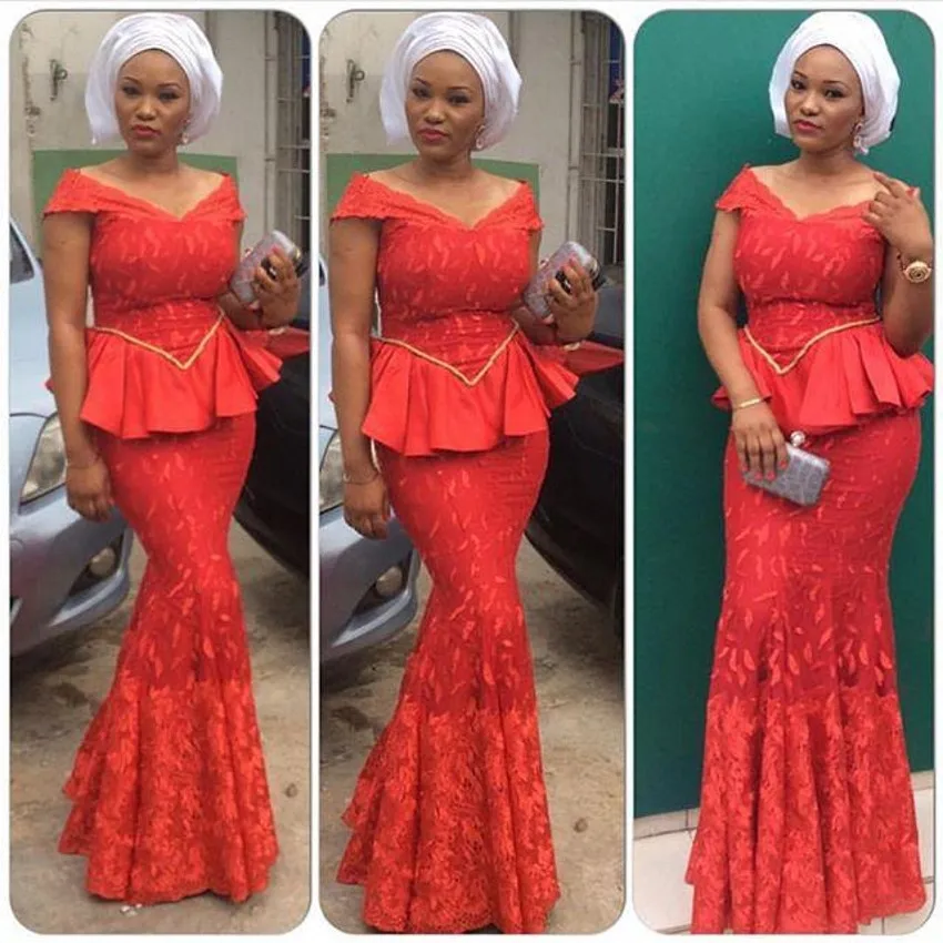 Elegant Nigeria Africa Long Prom Gowns Plus Size Mermaid Evening Wear Aso Ebi Abendkleider Lace Peplum 2018 Formal Party Dress
Elegant Nigeria Africa Long Prom Gowns Plus Size Mermaid Evening Wear Aso Ebi Abendkleider Lace Peplum 2018 Formal Party Dress