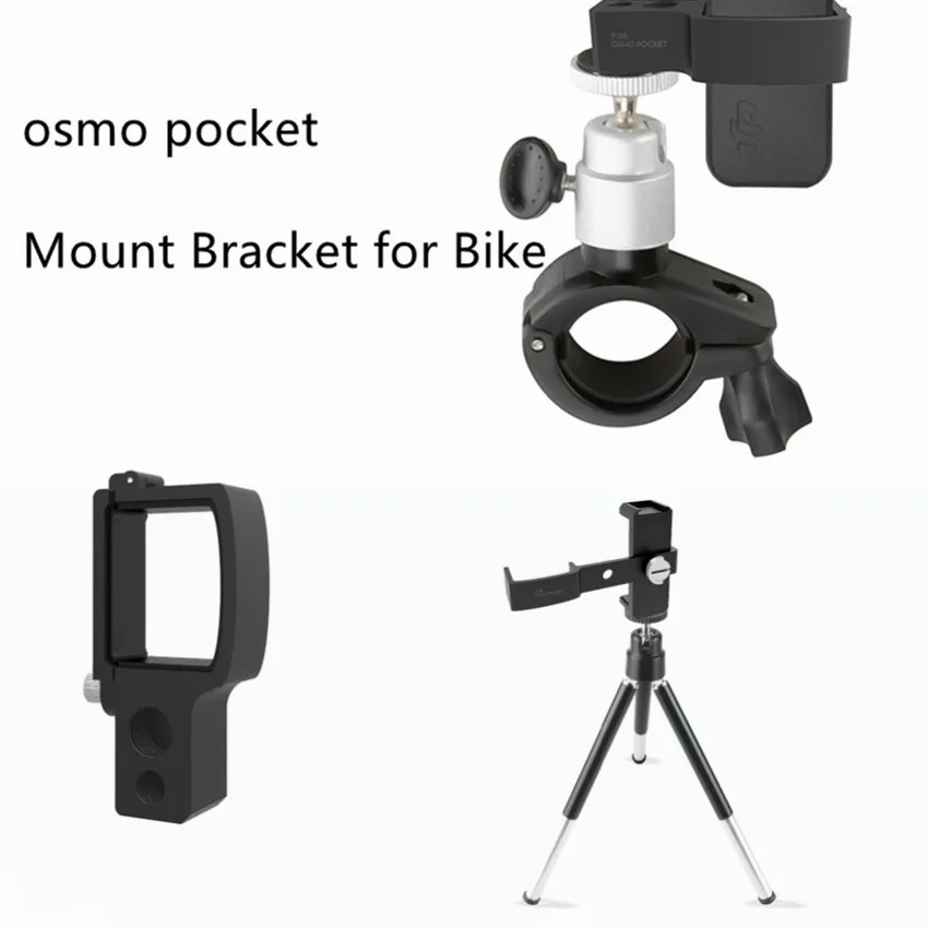 Multi Functional Aluminum Alloy Mount Tripod Extension adapter Bike Mount For DJI Osmo Pocket handheld MiNi camera Handle Gimbal
Multi Functional Aluminum Alloy Mount Tripod Extension adapter Bike Mount For DJI Osmo Pocket handheld MiNi camera Handle Gimbal