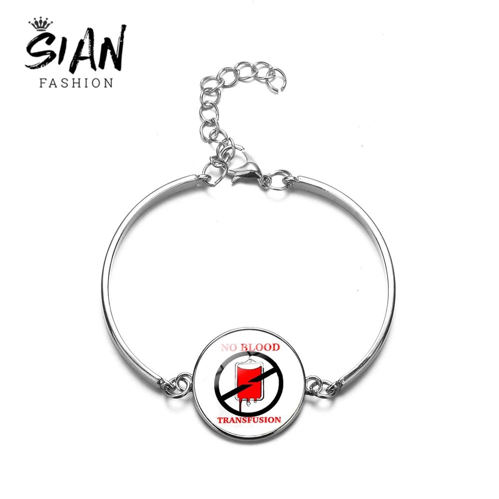 SIAN Fashion Simple JW .ORG Chain Bracelet 8 Style Choose " No BLOOD" Jehovah's Witnesses Glass Dome Bracelets for Women Jewelry
SIAN Fashion Simple JW .ORG Chain Bracelet 8 Style Choose " No BLOOD" Jehovah's Witnesses Glass Dome Bracelets for Women Jewelry