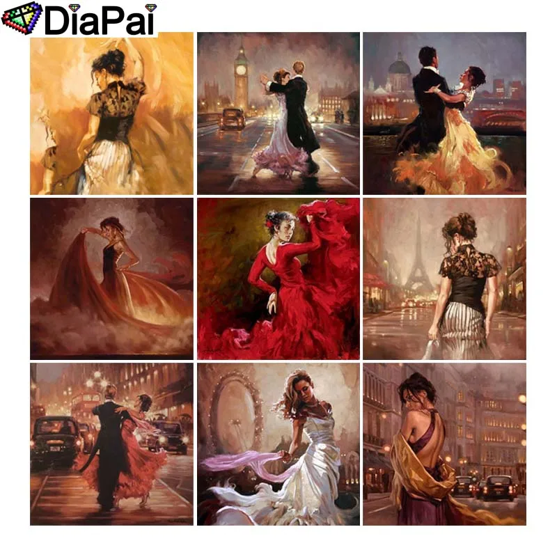 DIAPAI 5D DIY Diamond Painting Full Square/Round Drill "Dance beauty" 3D Embroidery Cross Stitch 5D Decor Gift
DIAPAI 5D DIY Diamond Painting Full Square/Round Drill "Dance beauty" 3D Embroidery Cross Stitch 5D Decor Gift