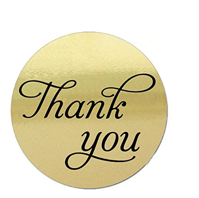 1 Inch Thank You Stickers Round Gold Foil Sticker Sealing Labels for Wedding Box Gift Cards Decoration 500 Labels/Roll Labels
1 Inch Thank You Stickers Round Gold Foil Sticker Sealing Labels for Wedding Box Gift Cards Decoration 500 Labels/Roll Labels