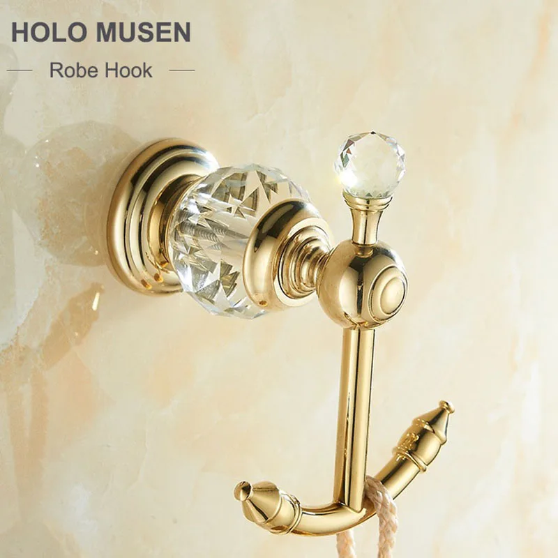 Europe Antique Golden Chrome Crystal Bathroom Robe Hook ,Clothes Hook,Coat Hook,Bathroom Accessories Dual Hook
Europe Antique Golden Chrome Crystal Bathroom Robe Hook ,Clothes Hook,Coat Hook,Bathroom Accessories Dual Hook