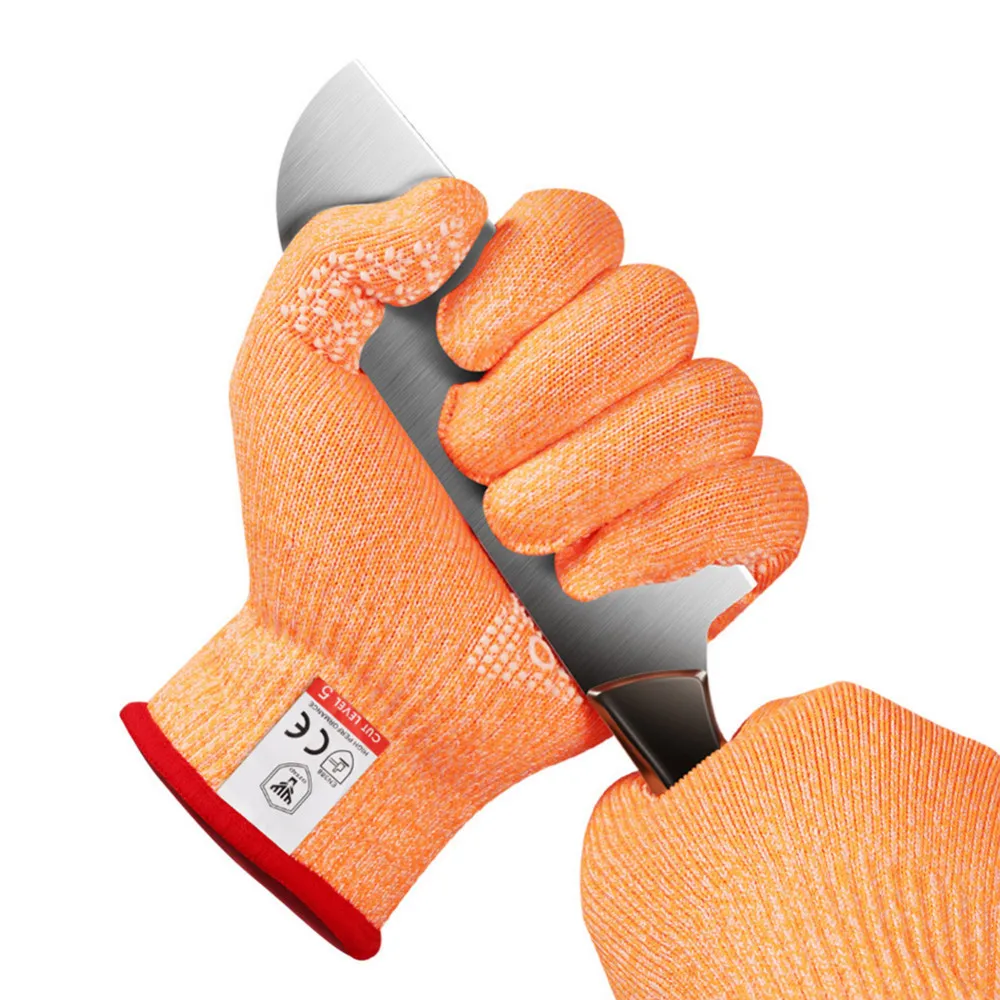 

2018 Cut Resistant Gloves EN388 Level 5 Anti-Resistance and CE Certified Garden Safety Working Protective Gloves for Work