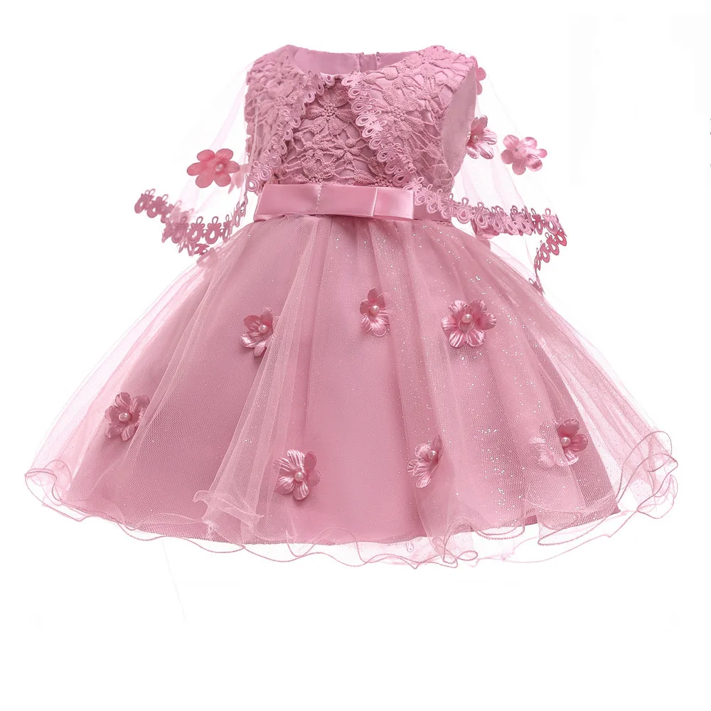 Flower Girls Dresses Children 3D Flower Tulle Graduation Party Wedding Ball Gown Formal Children Clothes 6M-10Y
Flower Girls Dresses Children 3D Flower Tulle Graduation Party Wedding Ball Gown Formal Children Clothes 6M-10Y