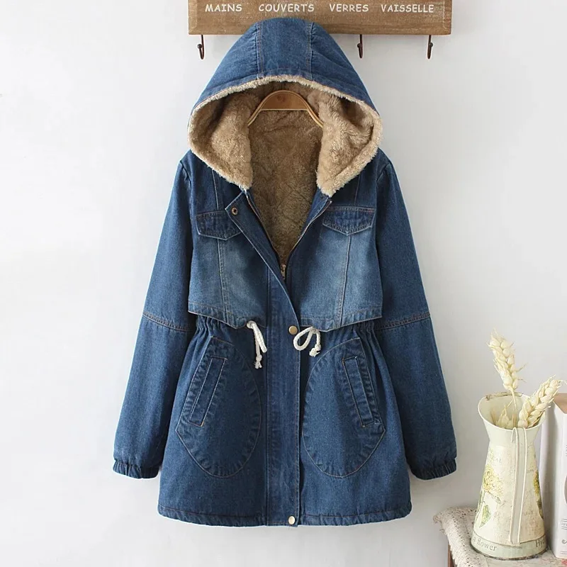 Fur parka winter denim jeans hooded Parka with fur womens winter fashion 2019 Korean style female winter coat 2018 KK2557
Fur parka winter denim jeans hooded Parka with fur womens winter fashion 2019 Korean style female winter coat 2018 KK2557