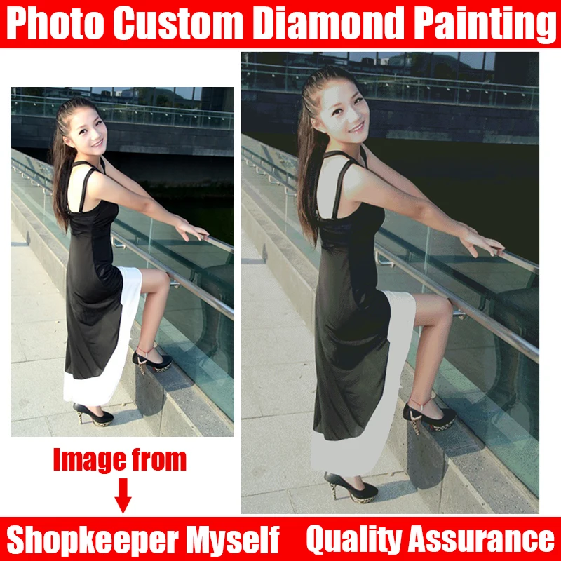 HOMFUN DIY Diamond Painting! Private custom Photo Custom Make Your Own Diamond Painting Full Drill Diamond Rhinestone Embroidery
HOMFUN DIY Diamond Painting! Private custom Photo Custom Make Your Own Diamond Painting Full Drill Diamond Rhinestone Embroidery