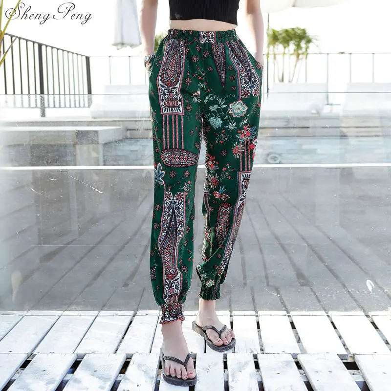 Женские длинные брюки в стиле бохо, для отдыха и пляжа, винтажные Широкие штаны, Q488, 2018
Женские длинные брюки в стиле бохо, для отдыха и пляжа, винтажные Широкие штаны, Q488, 2018