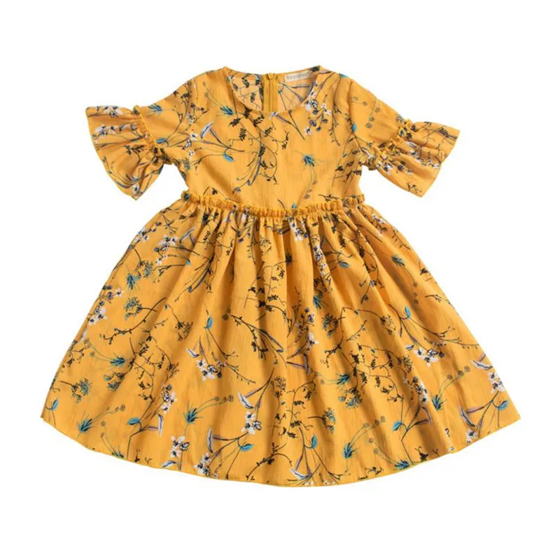 DFXD 2018 Summer Children Clothes New Fashion Teen Girls Short Petal Sleeve Floral Print Chiffon Princess Dress 2-12Years
DFXD 2018 Summer Children Clothes New Fashion Teen Girls Short Petal Sleeve Floral Print Chiffon Princess Dress 2-12Years