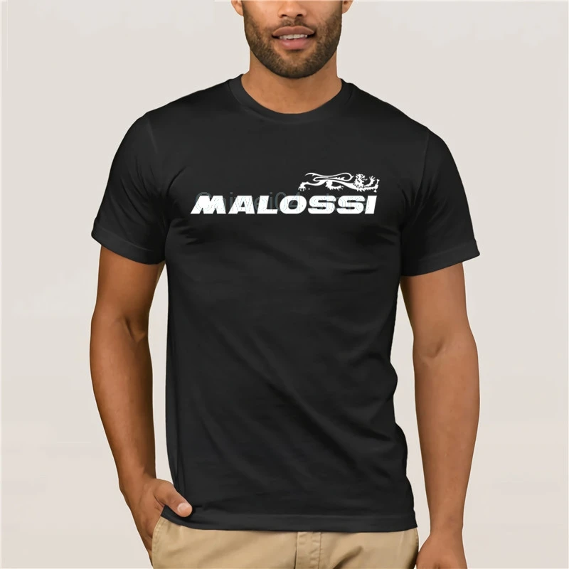 Funny Men t shirt white tshirts Black tee T Maglietta Manica Corta Malossi Rossa Taglia s in Cotone| |