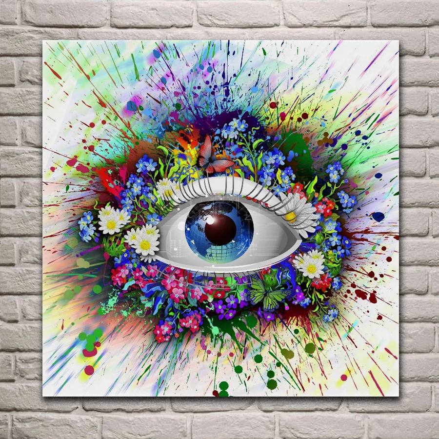 magic colors eyes flowers psychedelic artwork posters on the wall picture home living room decoration for bedroom SH37
magic colors eyes flowers psychedelic artwork posters on the wall picture home living room decoration for bedroom SH37