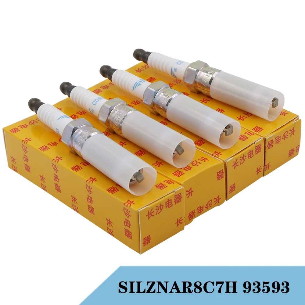 DS 4pcs SILZNAR8C7H 93593 Car Candle Iridium platinum Spark Plug Glow ignition Plug for Ford Ecosport/Ford Fiesta /Focus 1.0T
DS 4pcs SILZNAR8C7H 93593 Car Candle Iridium platinum Spark Plug Glow ignition Plug for Ford Ecosport/Ford Fiesta /Focus 1.0T
