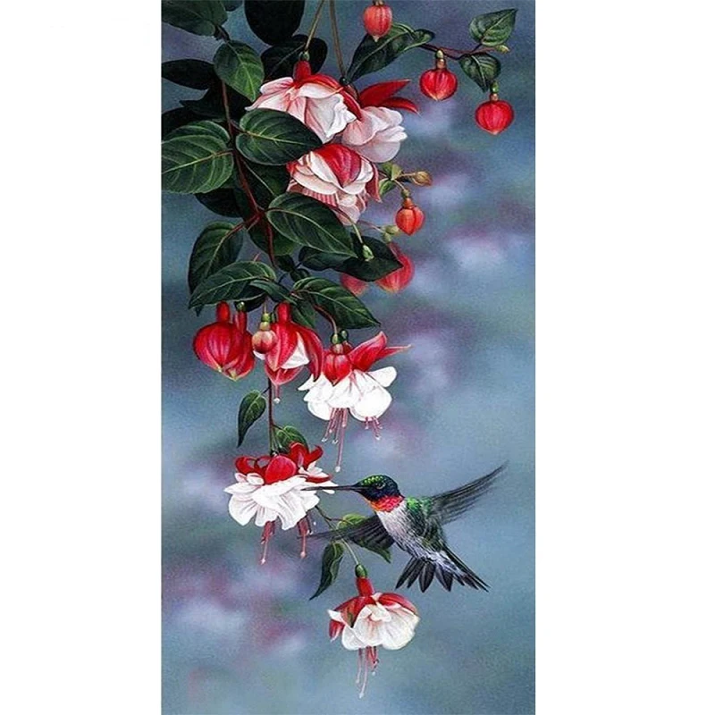 5D DIY Diamond Embroidery Bird & Flowers Wall Art Diamond Painting Cross Stitch Full resin diamond Rhinestone Mosaic Decoration
5D DIY Diamond Embroidery Bird & Flowers Wall Art Diamond Painting Cross Stitch Full resin diamond Rhinestone Mosaic Decoration