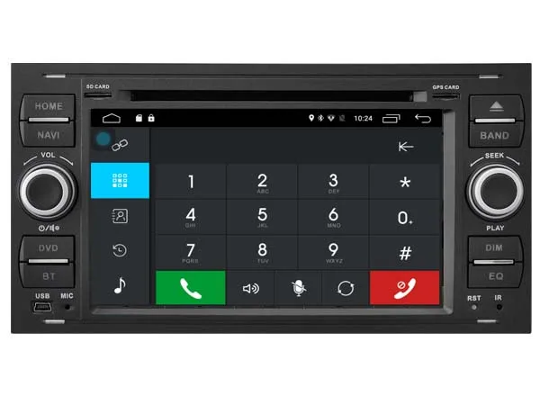 Специальный автомобильный DVD проигрыватель 7 дюймов Android 6 0 для Ford C Max 2006 2010 & Transit