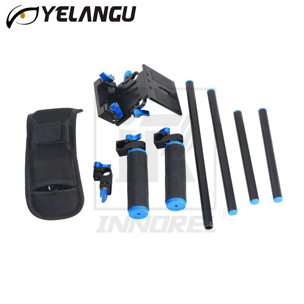 DSLR Rig Video Shoulder Mount bracket Dslr Cage for Canon Nikon Sony DSLR Camera DV Video Camcorder