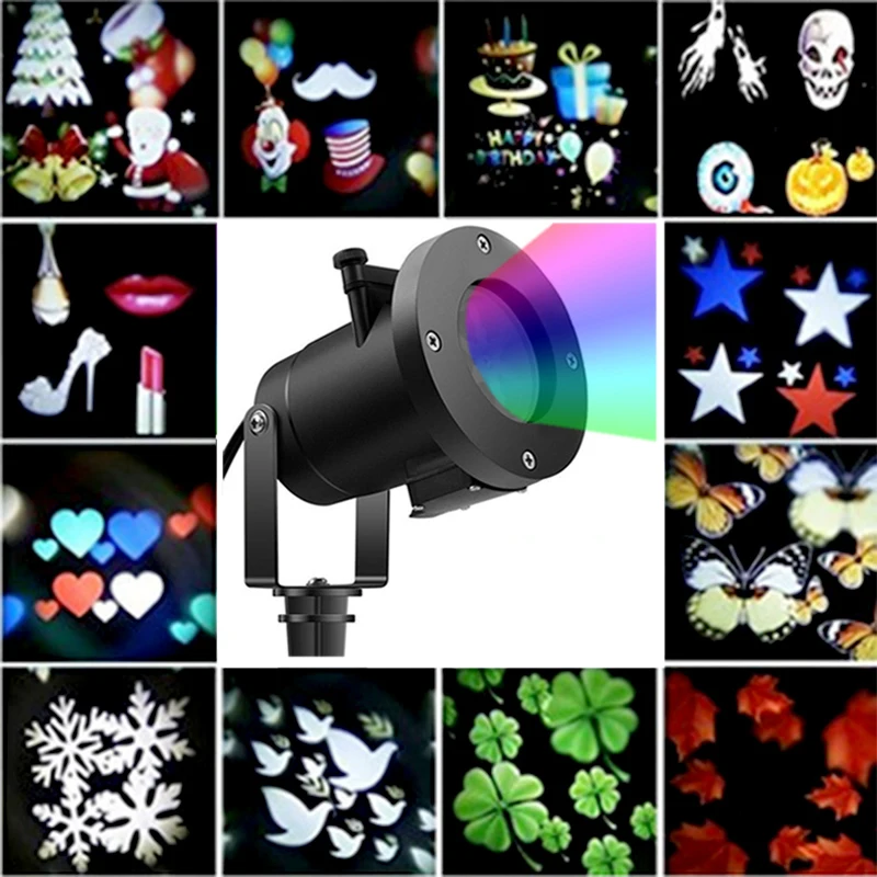 12 Patterns Holiday Led Projector Light Christmas Decoration Moving Light Outdoor Garden Waterproof Party Night Disco Lawn Lamp
12 Patterns Holiday Led Projector Light Christmas Decoration Moving Light Outdoor Garden Waterproof Party Night Disco Lawn Lamp
