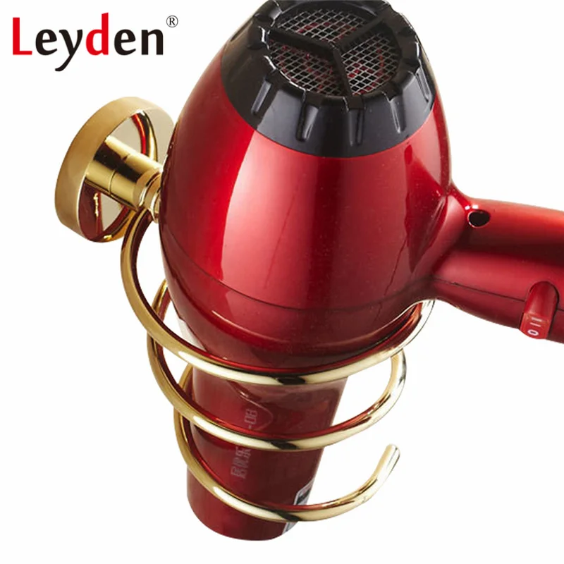 Leyden Hair Dryer Holder Antique Brass/ Gold Holder for Hair Dryer Holder Rack Wall Mounted Copper Spiral Bathroom Accessories
Leyden Hair Dryer Holder Antique Brass/ Gold Holder for Hair Dryer Holder Rack Wall Mounted Copper Spiral Bathroom Accessories