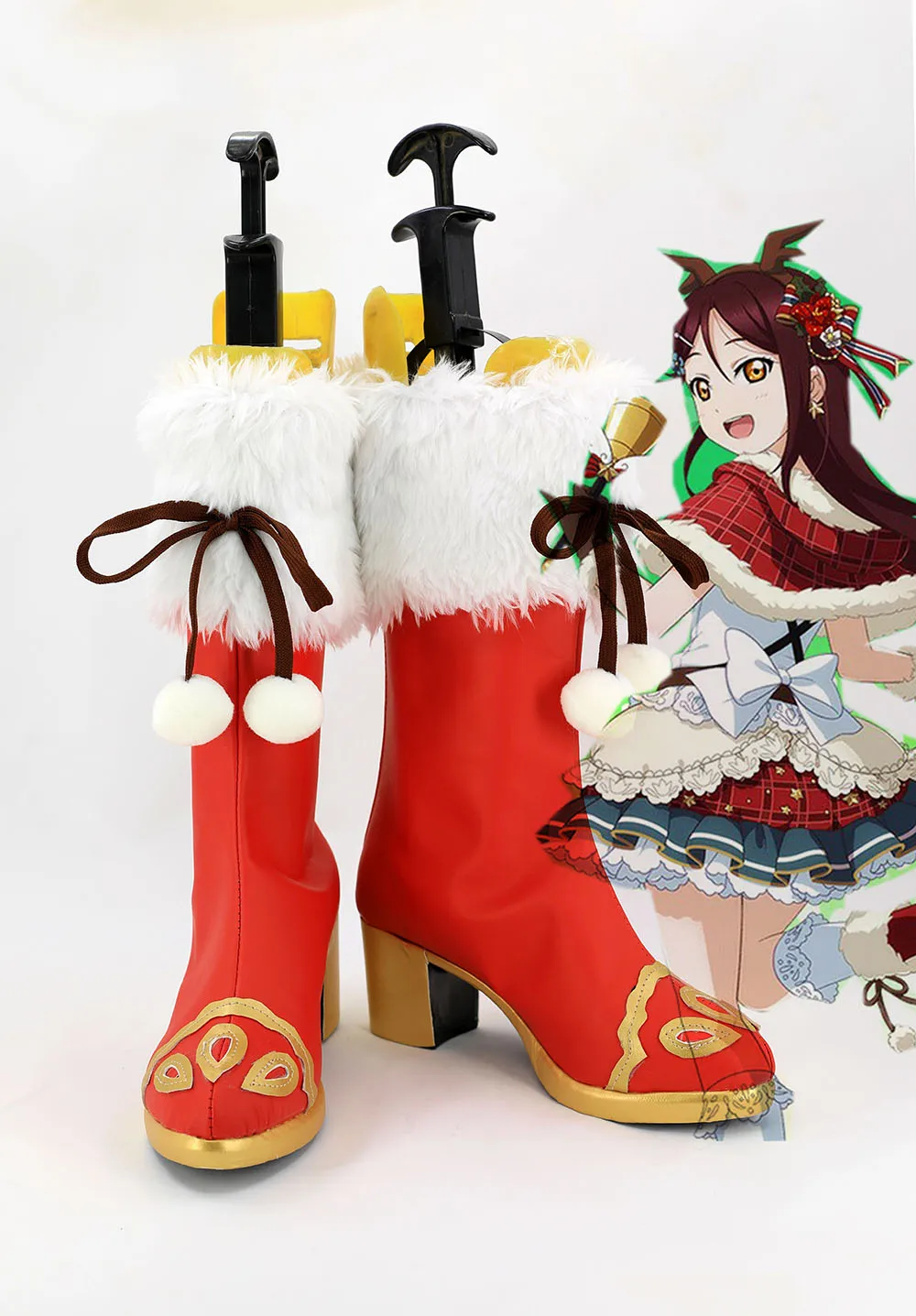 Рождественские сапоги для косплея Love Live Sunshine Sakurauchi Riko, изготовленные на заказ
Рождественские сапоги для косплея Love Live Sunshine Sakurauchi Riko, изготовленные на заказ