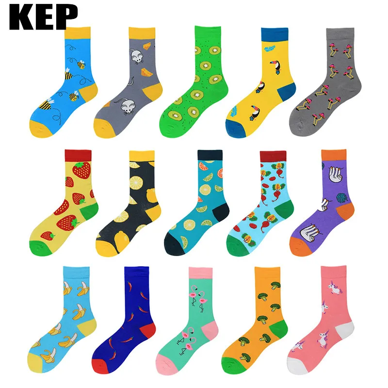 Funny Colorful Cartoon Cotton Women Socks New Brand Harajuku Trend Street Happy Socks Fruit Animal Creative Socks Hot Sale
Funny Colorful Cartoon Cotton Women Socks New Brand Harajuku Trend Street Happy Socks Fruit Animal Creative Socks Hot Sale