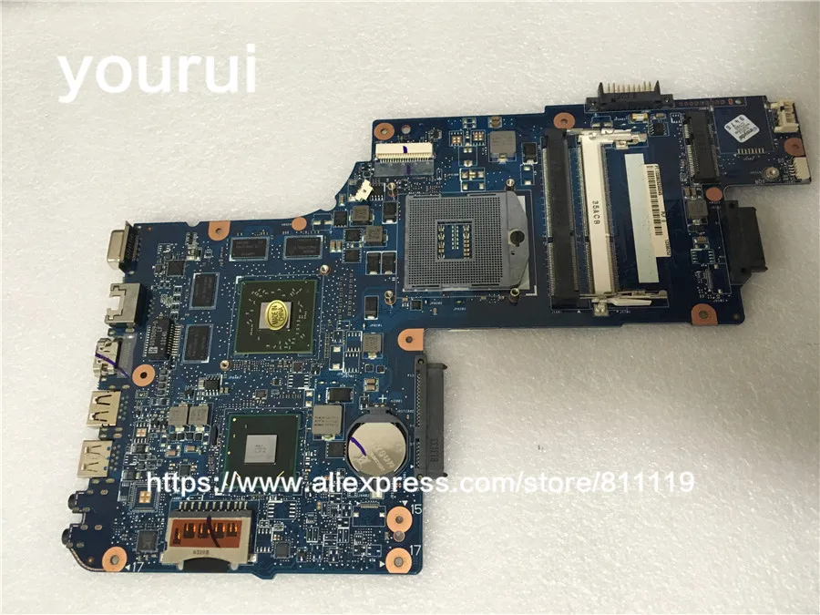 laptop mainboard for Toshiba Satellite C850 L850 H000051550 Mainboard HM76 DDR3 HD7670M
laptop mainboard for Toshiba Satellite C850 L850 H000051550 Mainboard HM76 DDR3 HD7670M