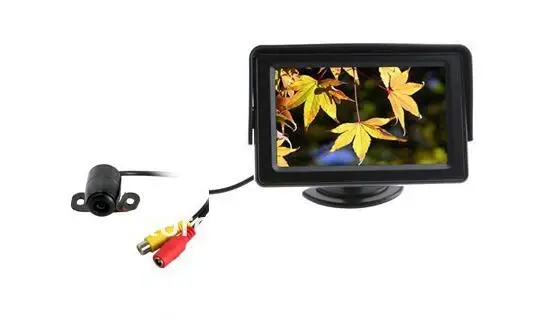 4.3 inch LCD Monitor and 170 Degree Reverse Camera Car Rear View Kit Car Parking Sensor Camera Parking Kit Free Shipping
4.3 inch LCD Monitor and 170 Degree Reverse Camera Car Rear View Kit Car Parking Sensor Camera Parking Kit Free Shipping