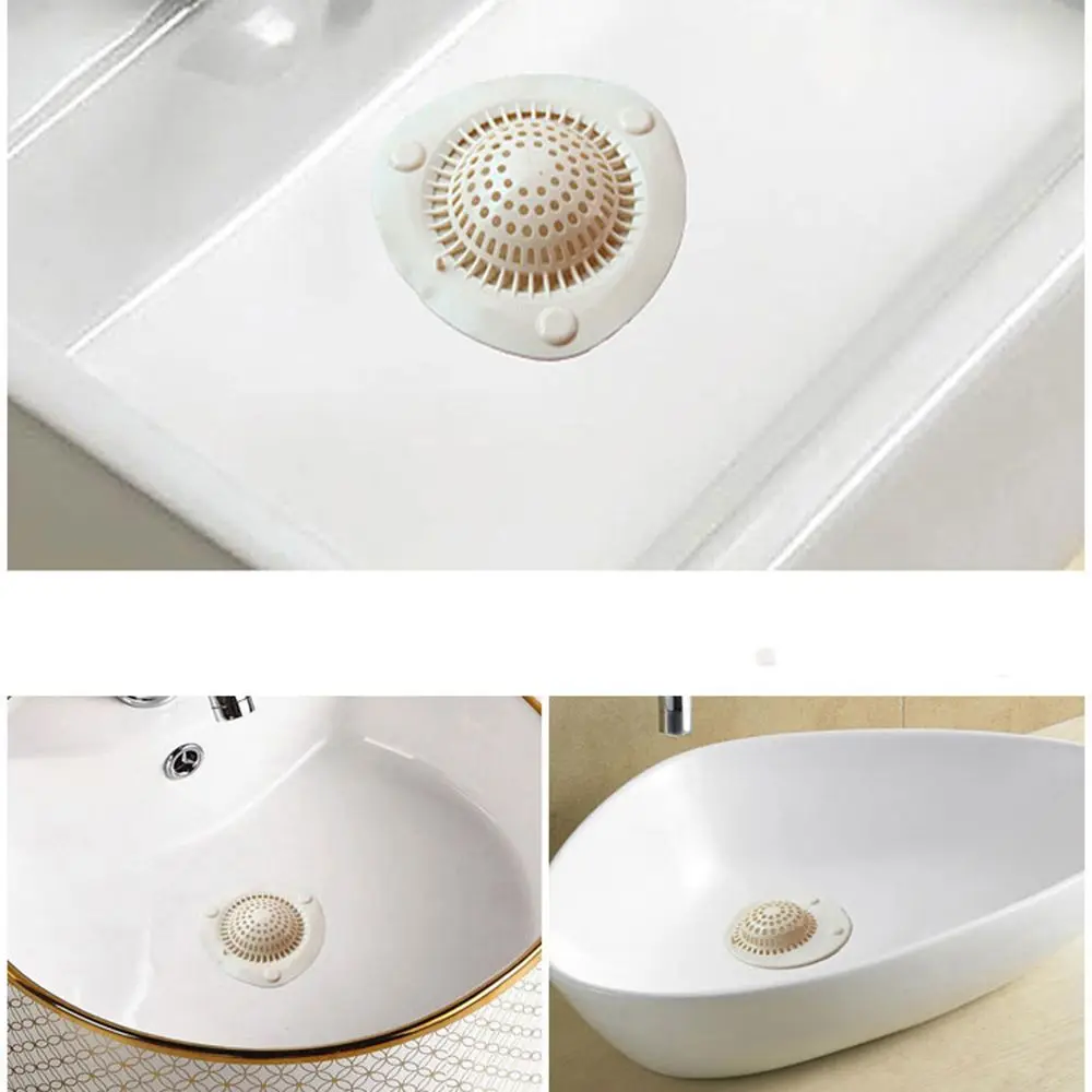 Bathroom Drain Hair Filter Catcher Bath Stopper Plug Anti-Blocking Floor Drain Silicone Sink Strainer Banheiro Kitchen Tools
Bathroom Drain Hair Filter Catcher Bath Stopper Plug Anti-Blocking Floor Drain Silicone Sink Strainer Banheiro Kitchen Tools