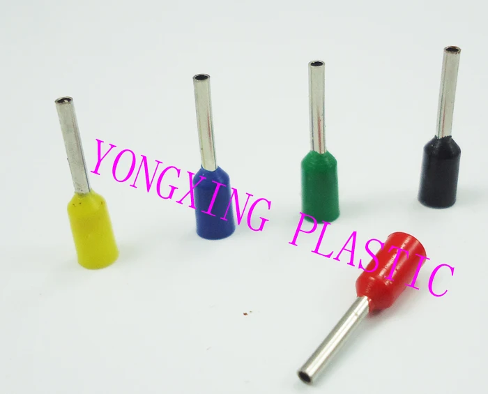 100pcs/lot E1508 Bootlace cooper Ferrules kit set Wire Copper Crimp Connector Insulated Cord Pin End Terminal 5 color
100pcs/lot E1508 Bootlace cooper Ferrules kit set Wire Copper Crimp Connector Insulated Cord Pin End Terminal 5 color