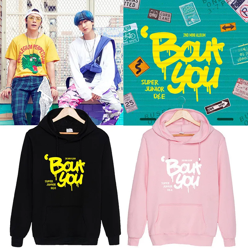 KPOP SUPER JUNIOR 2nd Mini Album Bout You K-POP Hip Hop Hooded sweatshirts causal Tops Pullovers Hoodies sweatshirt
KPOP SUPER JUNIOR 2nd Mini Album Bout You K-POP Hip Hop Hooded sweatshirts causal Tops Pullovers Hoodies sweatshirt