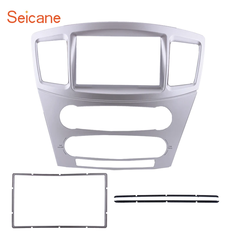 Seicane 173*98mm Double Din Car Radio Fascia Dash Trim Installation Kit Dashboard For 2004-2010 Mitsubishi Galant Grunder
Seicane 173*98mm Double Din Car Radio Fascia Dash Trim Installation Kit Dashboard For 2004-2010 Mitsubishi Galant Grunder