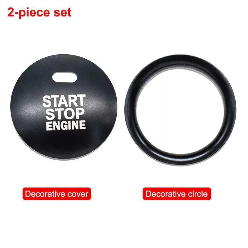 auto replacement Car Engine Start Stop Button Cover Trim Ring decorative ring cover For Mazda 3 Axela CX-3 CX-4 CX-5 |