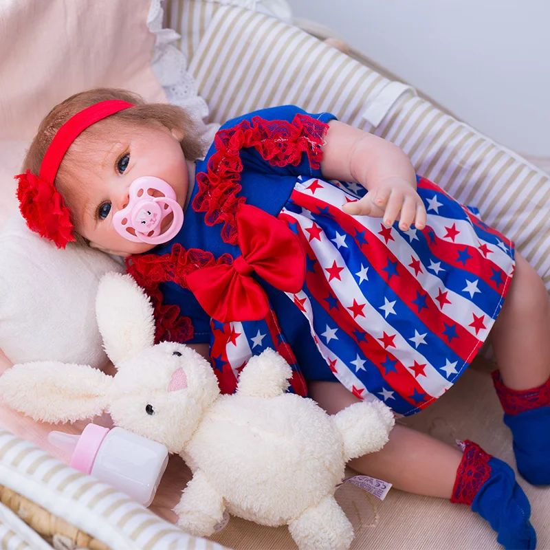 48cm Bebe Reborn Doll Reborn Real Baby Dolls Soft Body Lifelike Princess Dolls Doll Lol with Clothes Toys for Girls
48cm Bebe Reborn Doll Reborn Real Baby Dolls Soft Body Lifelike Princess Dolls Doll Lol with Clothes Toys for Girls