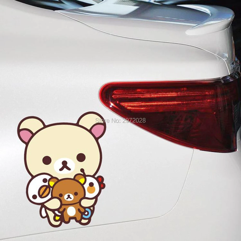 10 x Funny Cute Cartoon Bear Rilakkuma Combination Hug His Friends Car Stickers Decorations Cover Whole Body Decal Vinyl
10 x Funny Cute Cartoon Bear Rilakkuma Combination Hug His Friends Car Stickers Decorations Cover Whole Body Decal Vinyl
