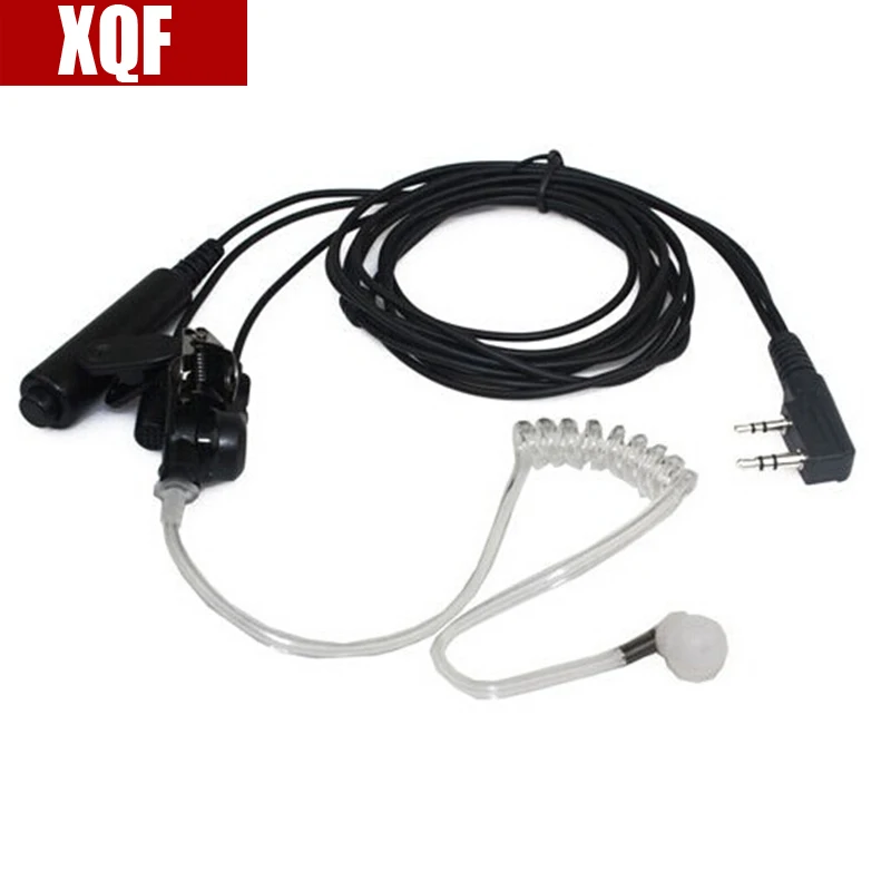 

XQF Headset Acoustic Air Tube Earpiece Earphone PTT for Kenwood TK-3107 Radio UV-5R UV-5RA UV-5RE Plus UV-B5 UV-B6 GT-3 BF-888S