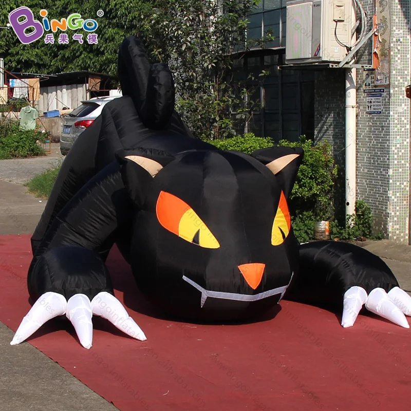 Free Shipping Halloween decoration inflatable black cat 3 Meters long hot sale blow-up cartoon inflatables toy
Free Shipping Halloween decoration inflatable black cat 3 Meters long hot sale blow-up cartoon inflatables toy