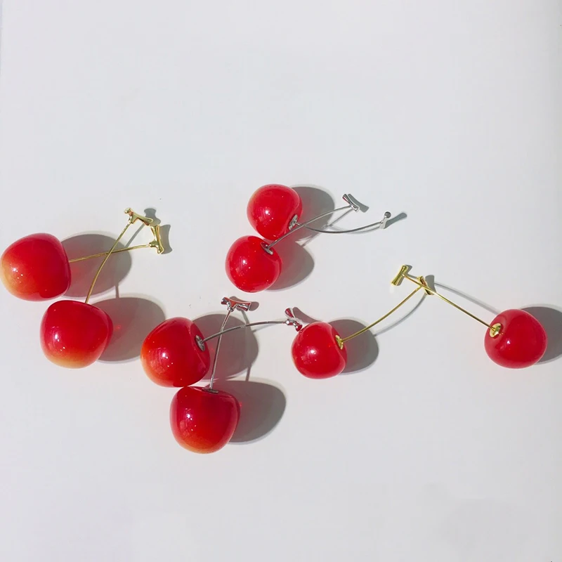 Trendy Women Drop Earrings 925 Sterling Silver Creative Cherry Earrings Lady Party Fashion 18K Gold White Gold Color Earrings
Trendy Women Drop Earrings 925 Sterling Silver Creative Cherry Earrings Lady Party Fashion 18K Gold White Gold Color Earrings