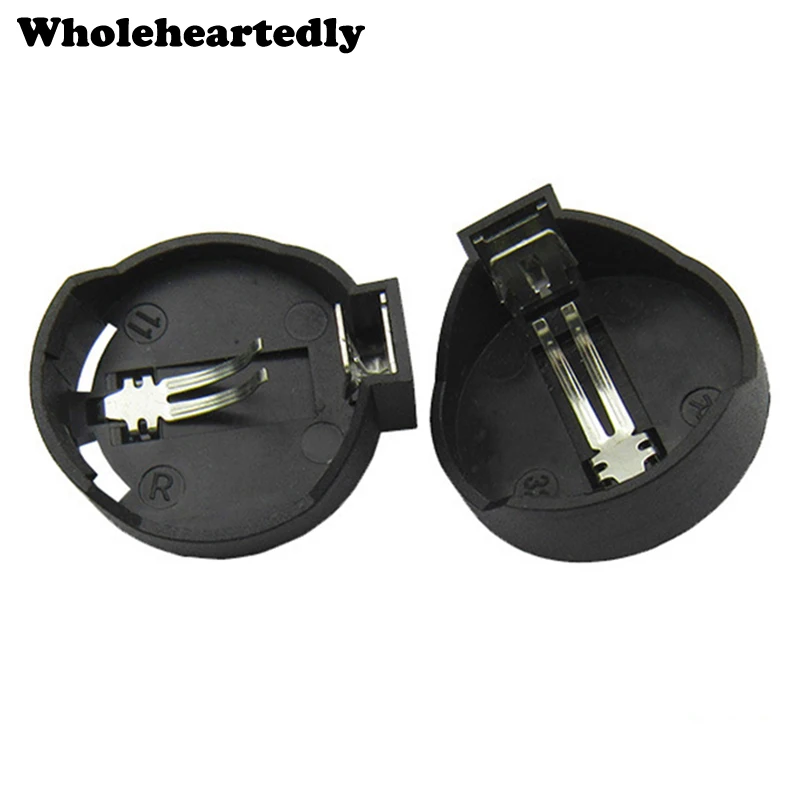 Black Round 3V CR2032 Button Battery Holder CR2025 Coin Cell Holder Straight Socket Battery Storage Boxes Battery Case Organizer
Black Round 3V CR2032 Button Battery Holder CR2025 Coin Cell Holder Straight Socket Battery Storage Boxes Battery Case Organizer