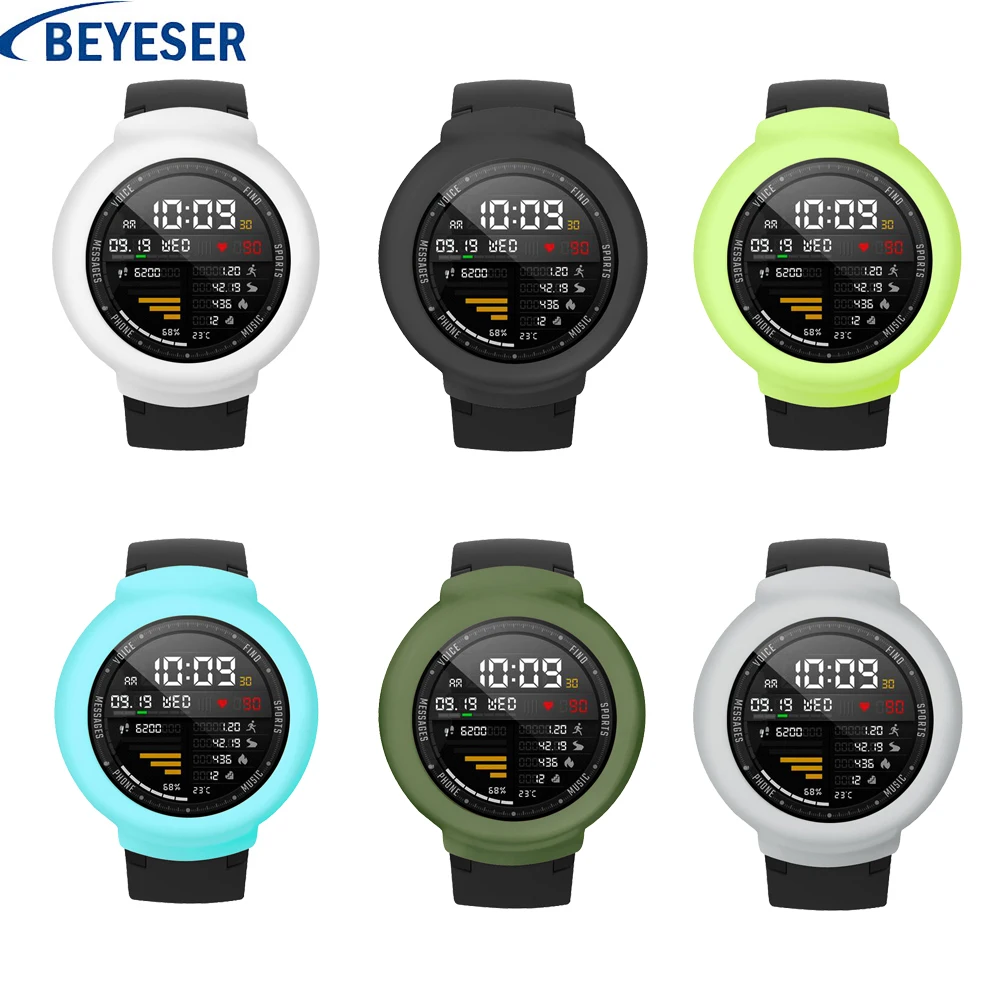 Soft TPU Protection Silicone Full Case Cover for Huami Amazfit Verge Smart Watch 10 Colors Silicone Case
Soft TPU Protection Silicone Full Case Cover for Huami Amazfit Verge Smart Watch 10 Colors Silicone Case